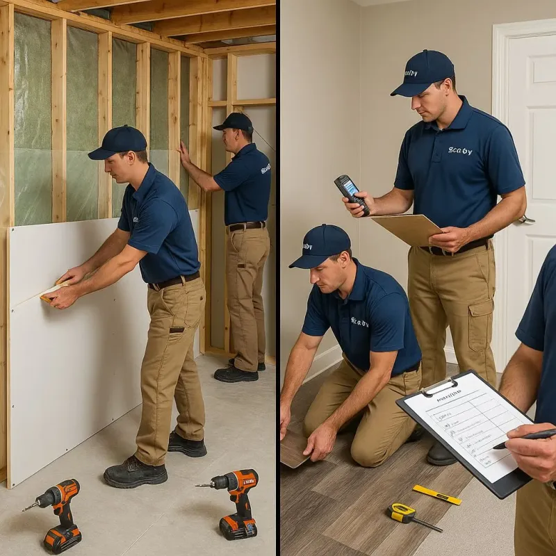 Repairs and Reconstruction process in Westford, MA